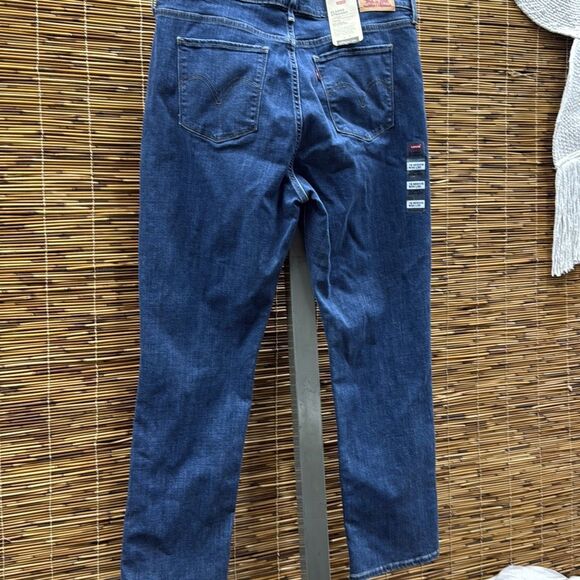 Levi's Women's Classic Straight Blue Pants Size 18 - Picture 3 of 3